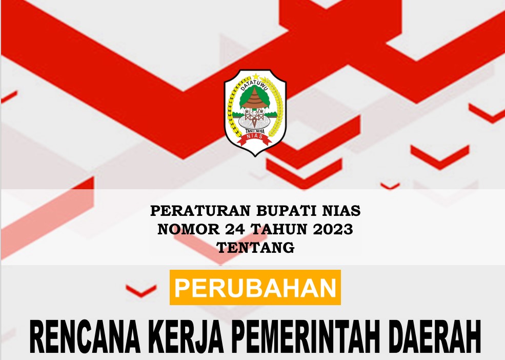 Informasi Perubahan RKPD Kabupaten Nias Tahun 2023 