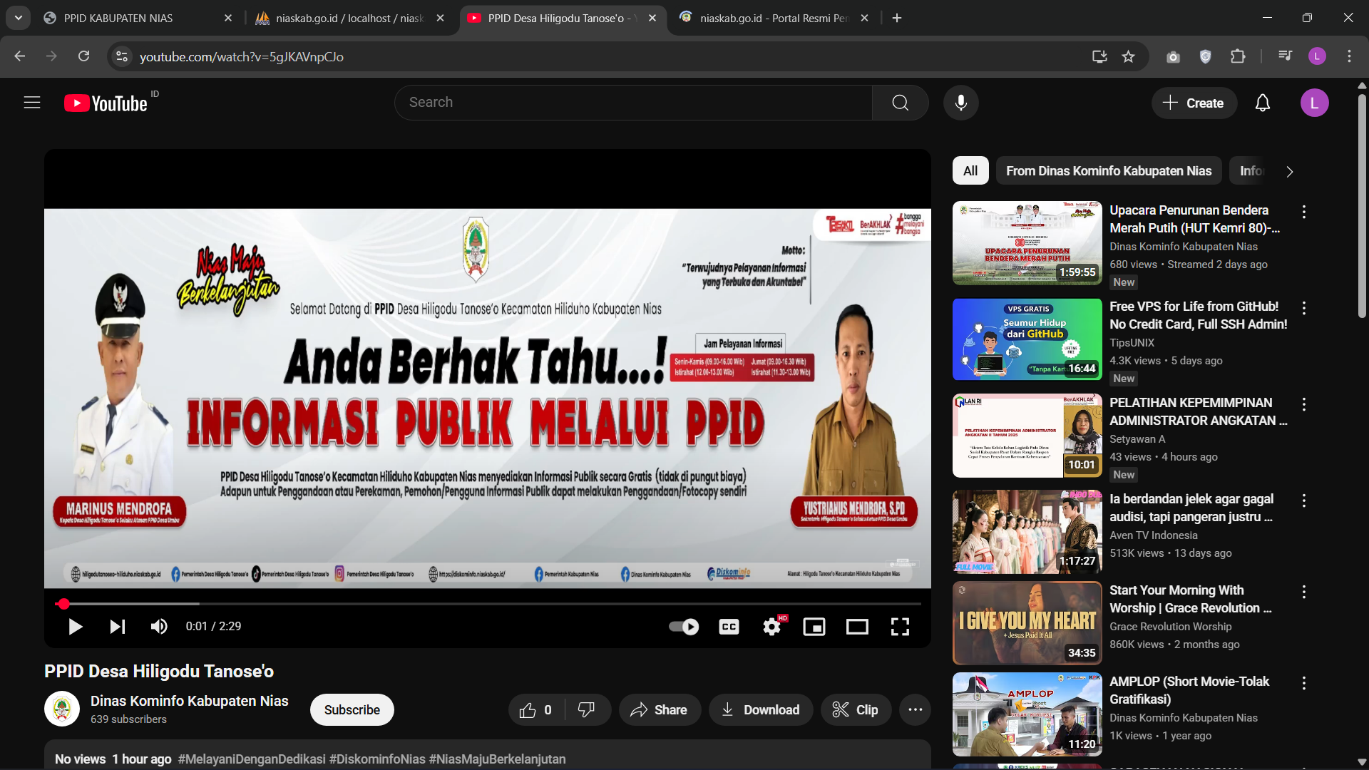 PPID Desa Hiligodu Tanose'o