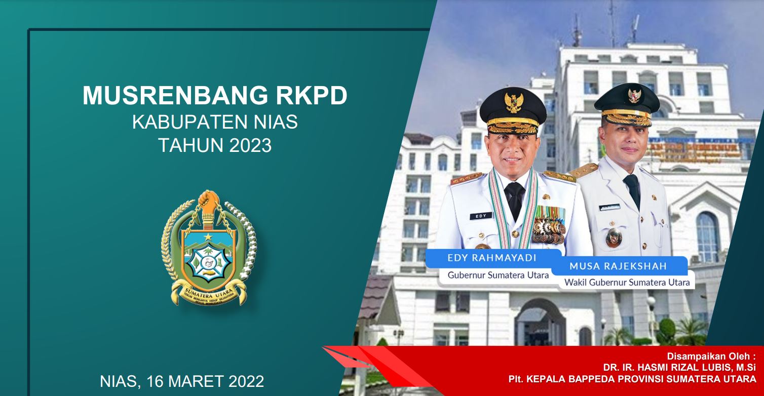 Musrenbang RKPD 2023 Kab. Nias