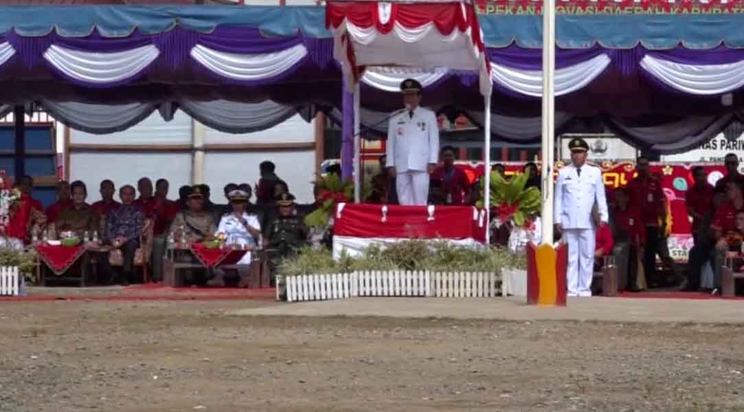 Upacara Peringatan Hari Jadi Kabupaten Nias Ke-149 Tahun 2019