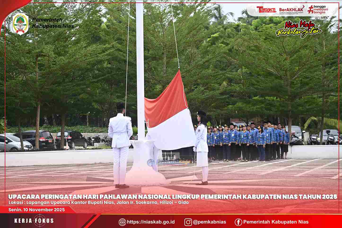PERINGATAN HARI PAHLAWAN DI KABUPATEN NIAS TAHUN 2025