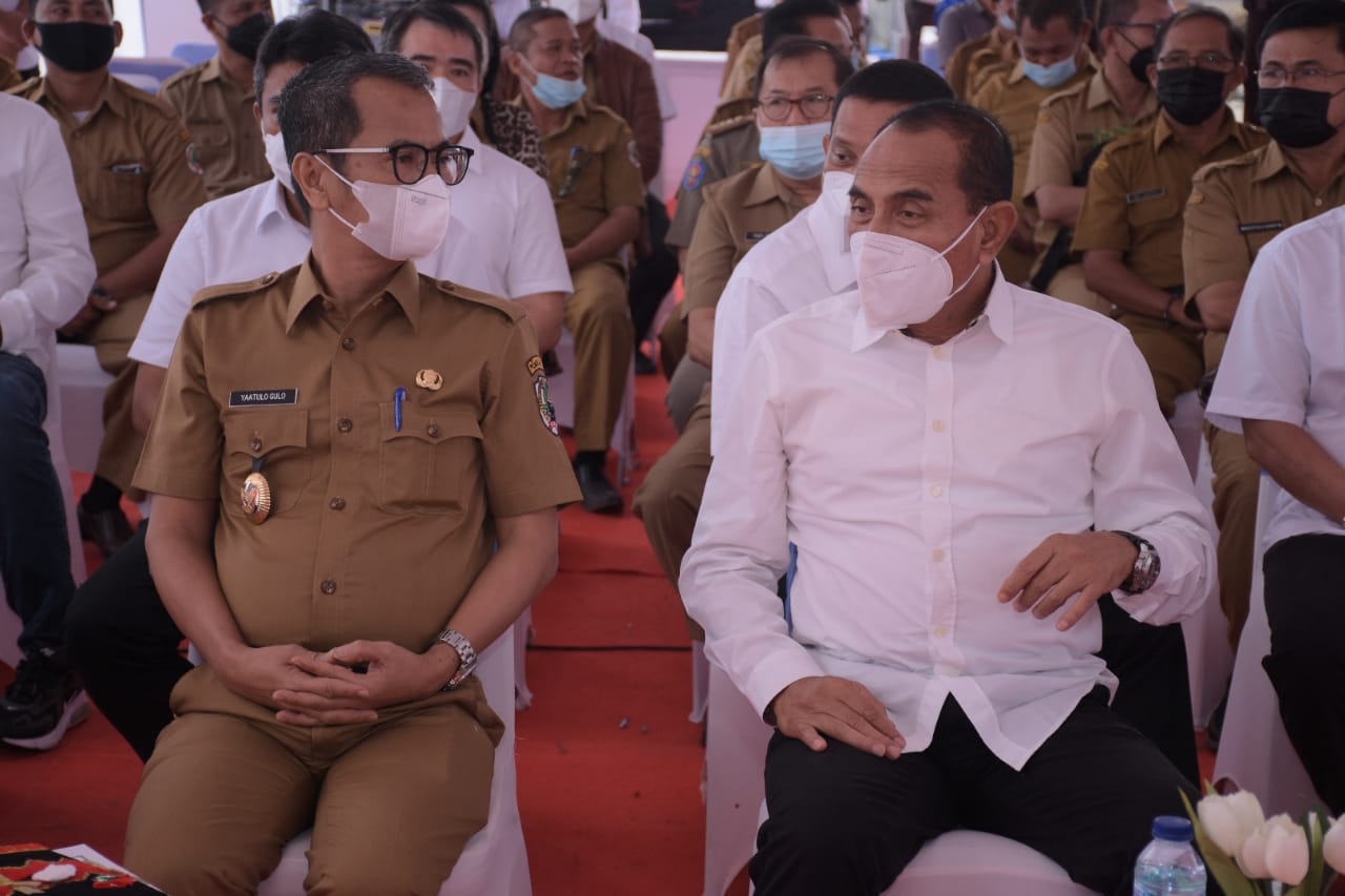 Gubernur Sumatera Utara Edy Rahmayadi Kunjungan Kerja di Kepulauan Nias khususnya di Kabupaten Nias