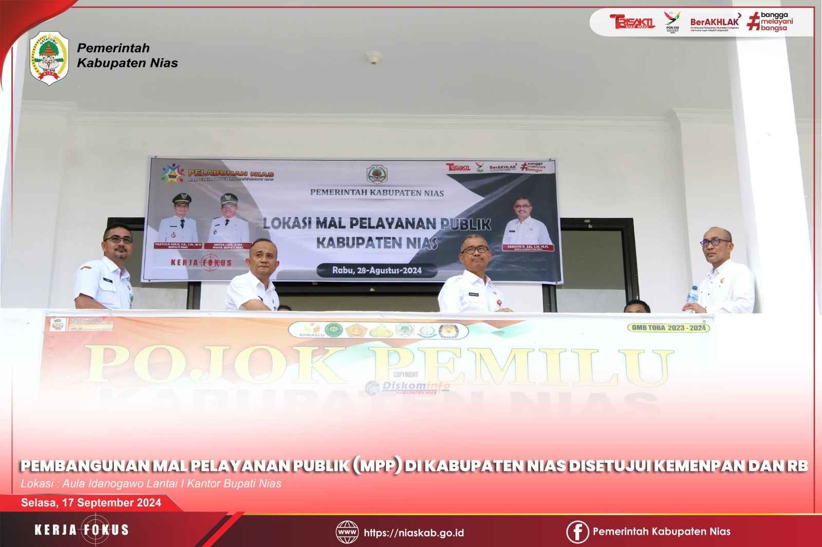 PEMBANGUNAN MAL PELAYANAN PUBLIK (MPP) DI KABUPATEN NIAS DISETUJUI KEMENPAN DAN RB